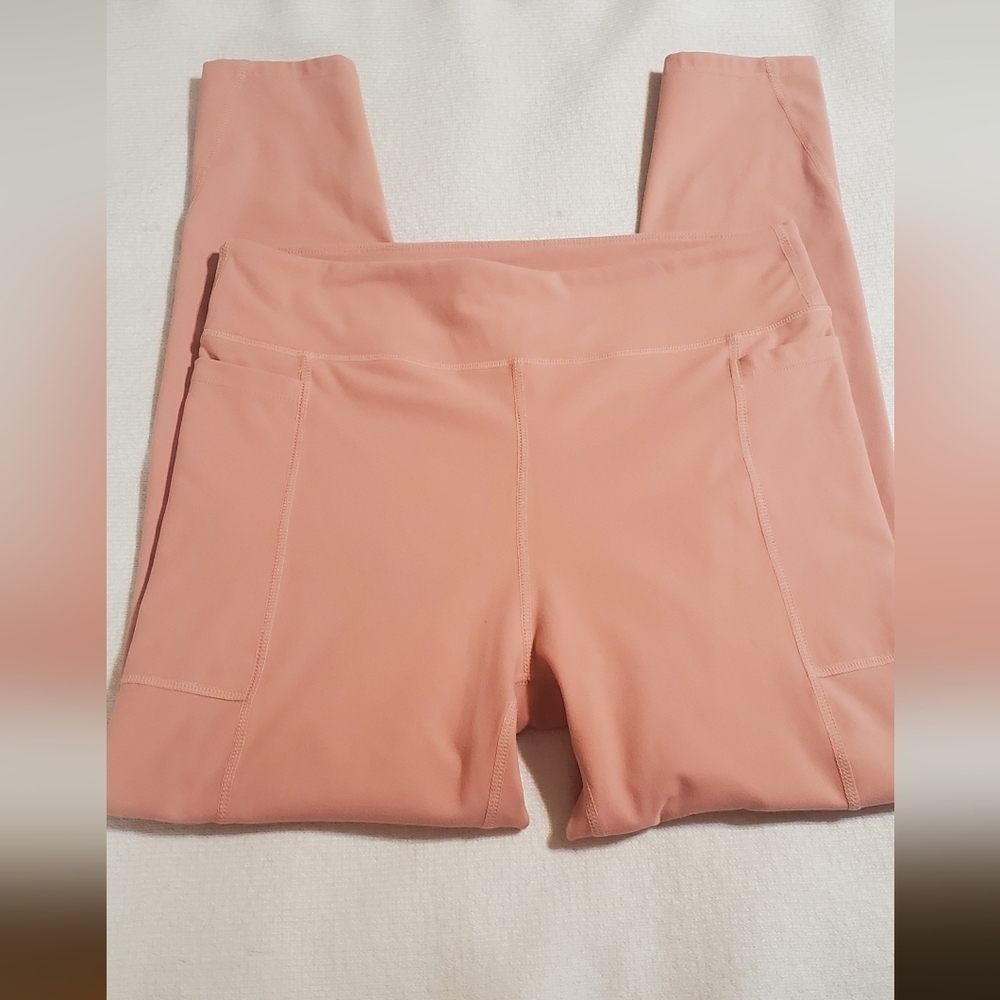 Women's Novadport Pink Leggings. Sz L - Picture 6 of 7
